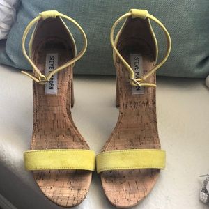 Steve Madden Yellow Heels